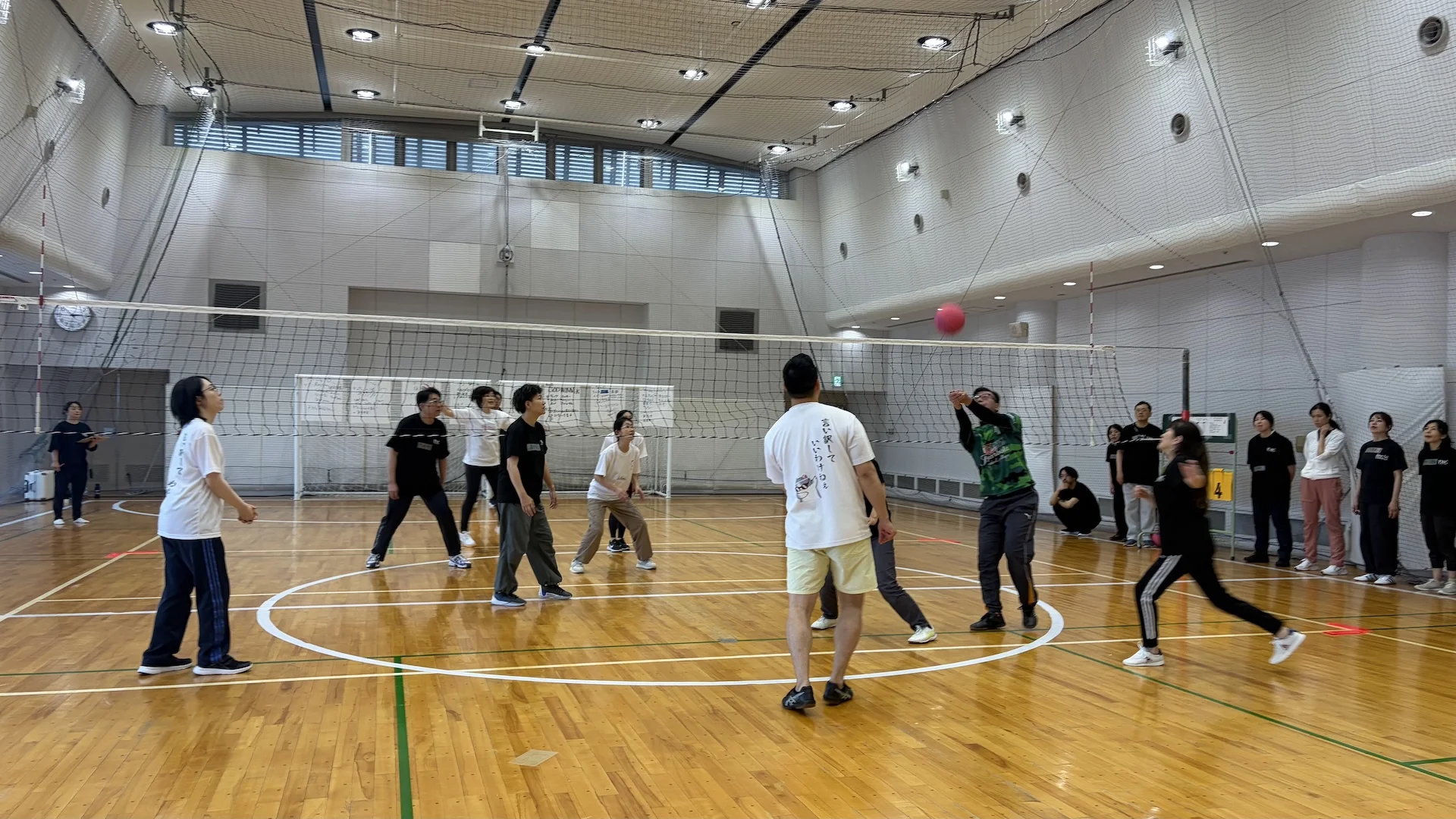 試合を通して自分と向き合う参加者
