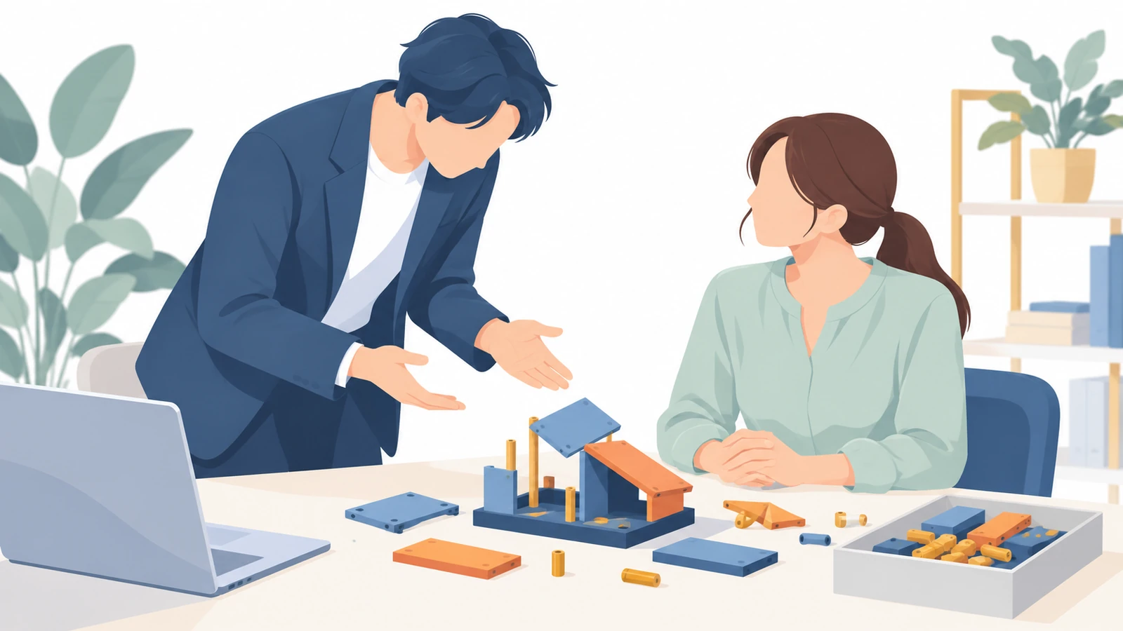 謝るときも、即答する
